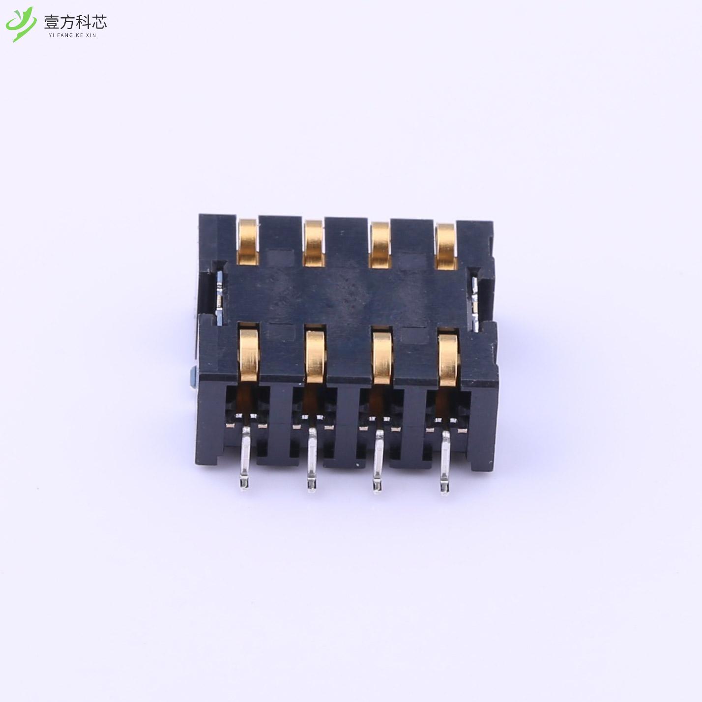 原厂原装ICC-8SS14-TN(LF)(SN) CONN SMART CARD 8