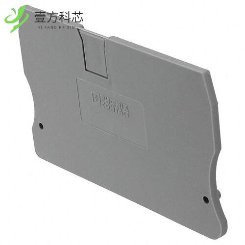 原厂原装3036644 CONN TERM BLK END PLATE GRAY全新正品