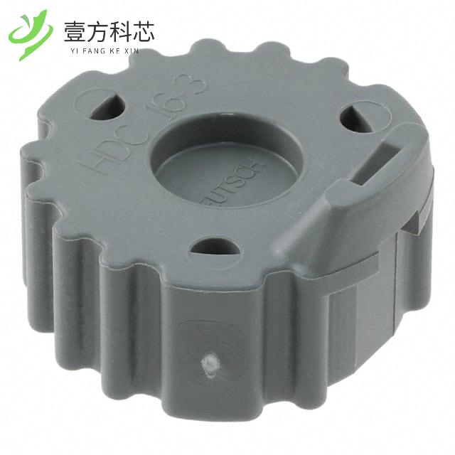原厂原装HDC16-3 CONN PROTECTIVE COVER 3 GRAY全新正品
