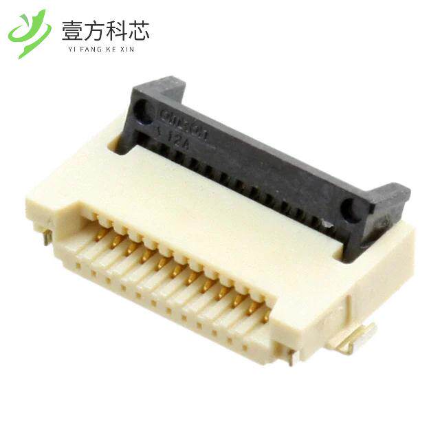 原厂原装XF3M-1215-1B 0.5mm P数:12 双侧触点/