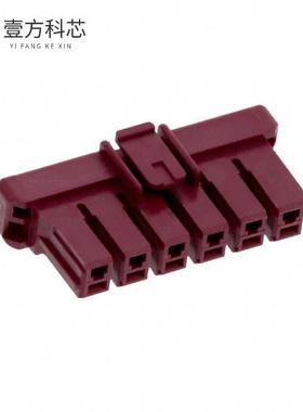 原厂原装1-1376391-2 CONN PLUG HSG 6POS 5.00MM全