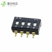 SWITCH 0401TB DIP 4POS 100MA 原厂原装 SPST CFS