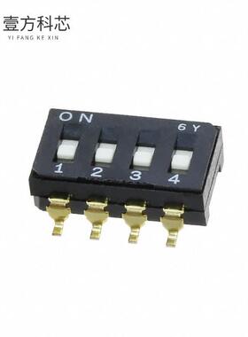 原厂原装CFS-0401TB SWITCH DIP 4POS SPST 100MA