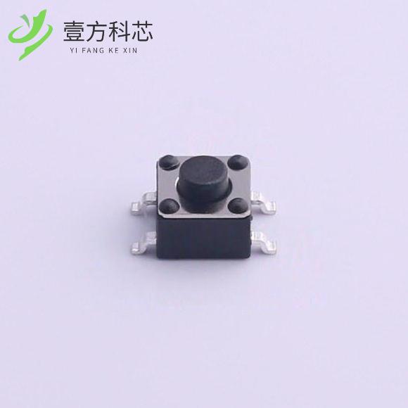 原厂原装TS-1109S-B-A 4.5*4.5*3.8 160gf 铜盖 sm