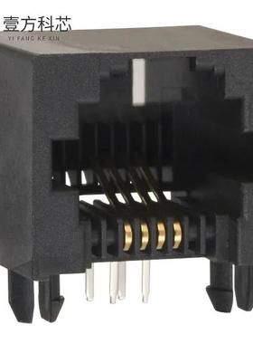 原厂原装0438600003 CONN MOD JACK 6P4C R/A UNSH