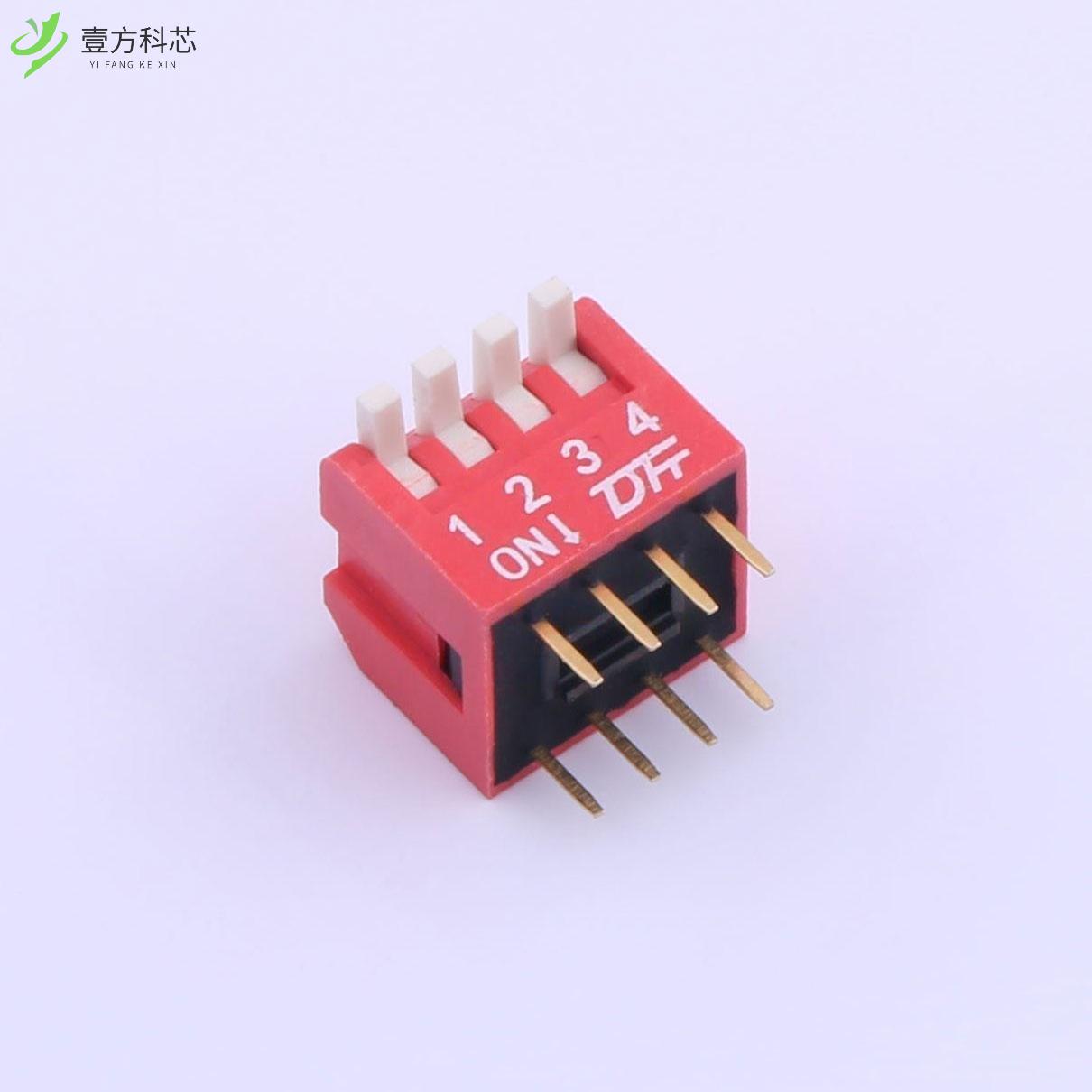 原厂原装KF1002-04P-R3GLG-DFT-02B 拨码开关全新正品