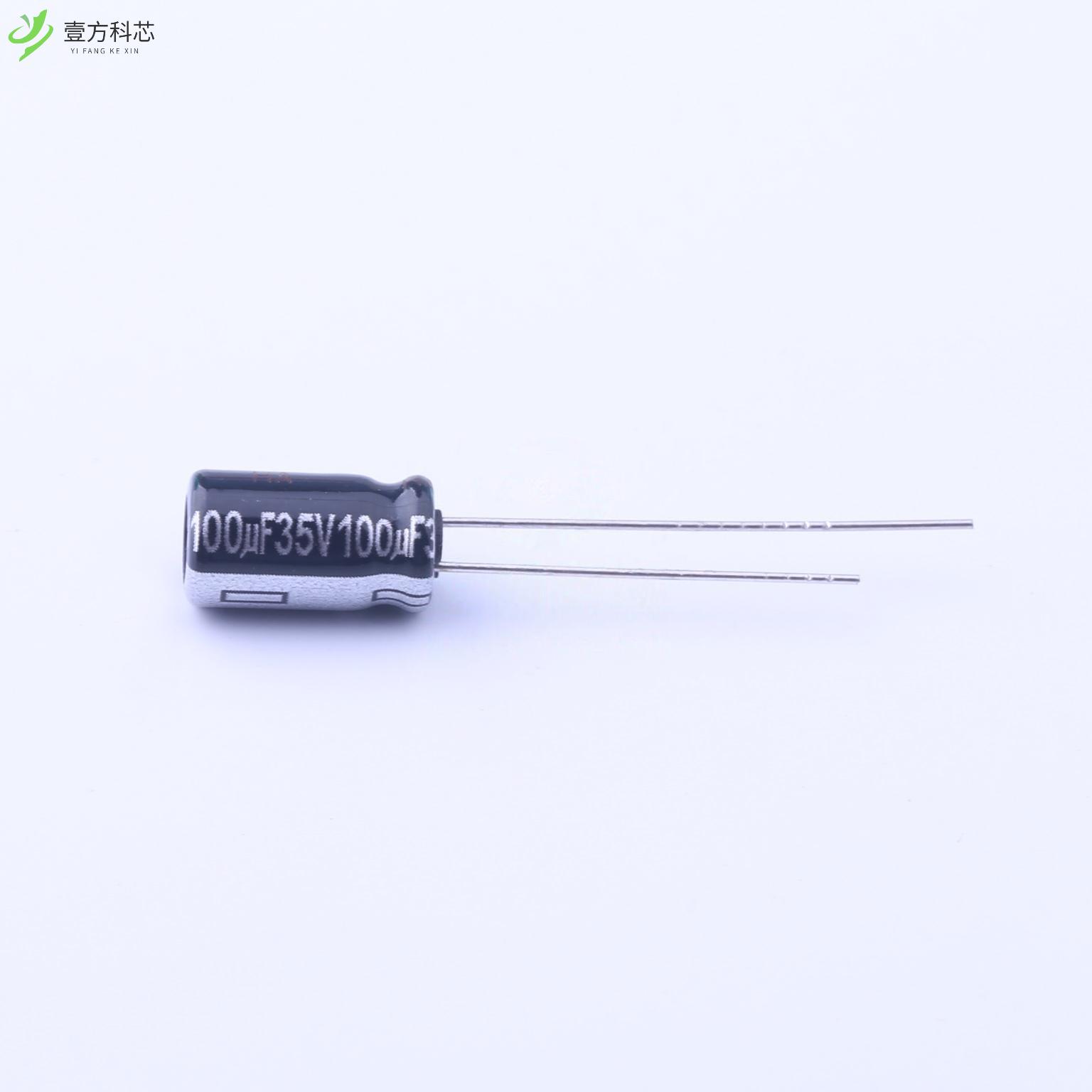 原厂原装ECA1VHG101 100uF ±20% 35V全新正品