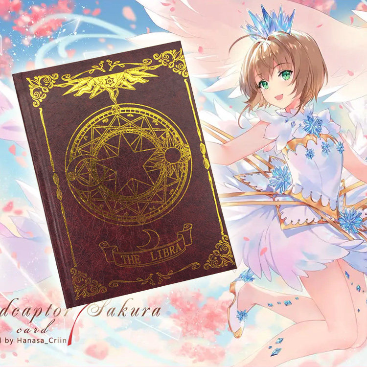 魔卡少女樱笔记本周边百变小樱库洛牌魔法阵动漫鬼灭之刃日记事本