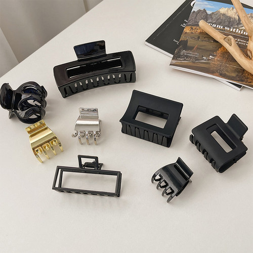 高马尾抓夹一分钟完成整天不塌