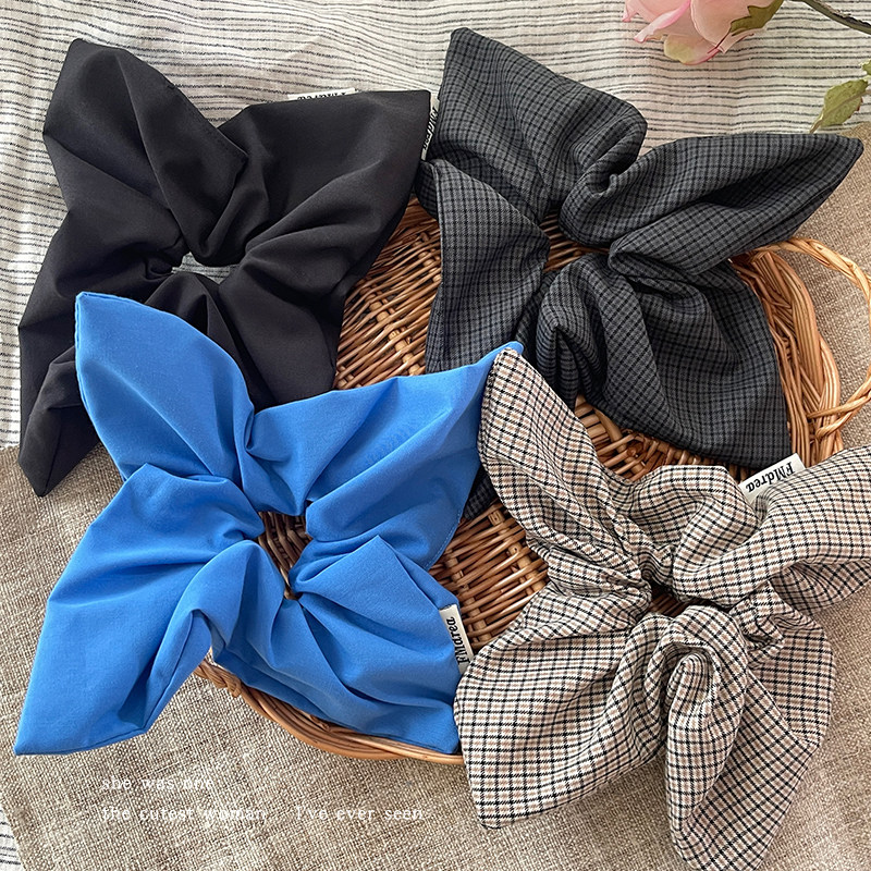 韩系布艺方巾大肠发圈女高级感头圈发绳低马尾头绳皮筋百搭发饰品,饰品/流行首饰/时尚饰品新,发饰,淘宝优惠券,粉丝福利购,淘宝优惠卷