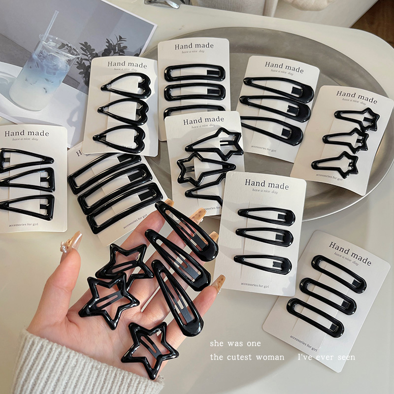 外出百搭前额碎发刘海夹