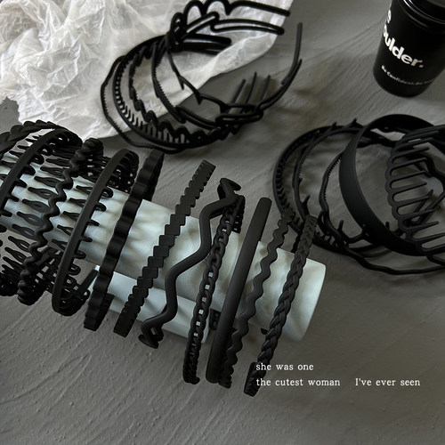 带齿防滑压发头箍女秋天洗脸发箍