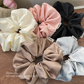 法式 丸子扎头绳橡皮筋高弹力耐用皮套 复古大肠发圈发绳女2026新款