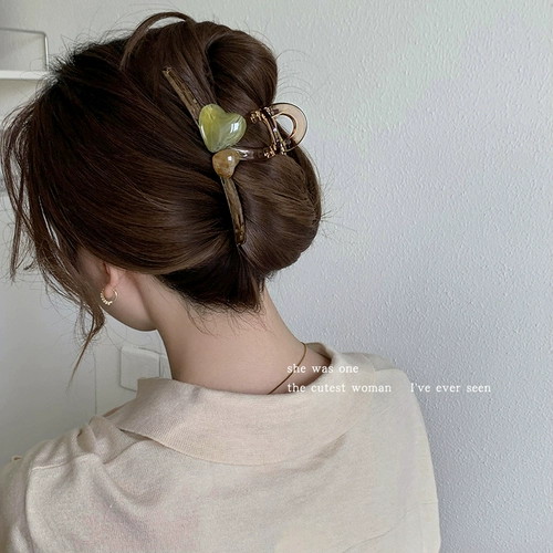 Большая акриловая заколка-крабик, заколка для волос, акула, шпильки для волос, аксессуар для волос