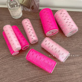 蓬松头发固定神器懒人卷发筒睡觉定型自粘空气刘海八字网红塑料筒