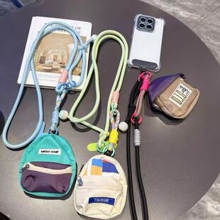 挂手机的绳子苹果专用神器脖子带斜挎可背带小包可以斜背ins超火