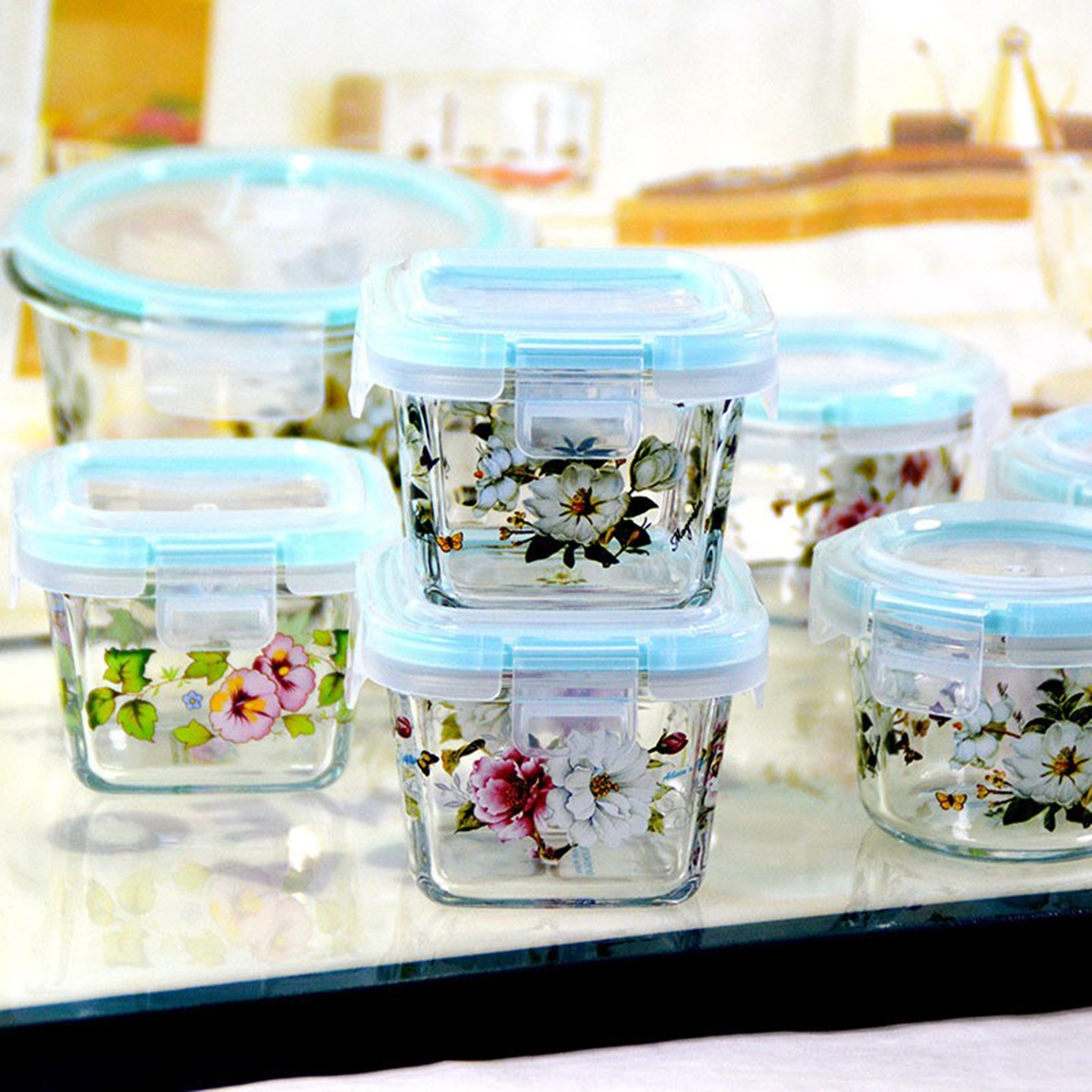 高硼硅耐热玻璃韩国耐热辅食盒