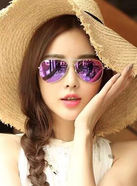 新款太阳镜女潮个性高品质韩版明星墨镜金典款蛤蟆镜