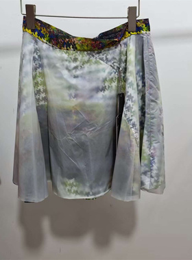 4码雅斓名店女装时尚大摆个性半裙A13S39A3036A吊牌价3299