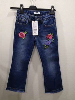 国内代购意大利msgm潮牌牛仔裤