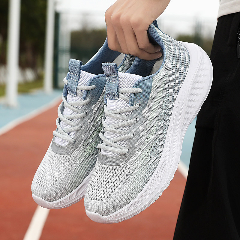 男士网鞋夏季网面透气单网薄款轻便男鞋情侣男女休闲运动跑步鞋