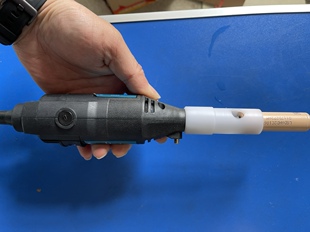 18650锂电池焊点打磨工具尼龙材料精加工纯铜打磨电机金刚砂磨头