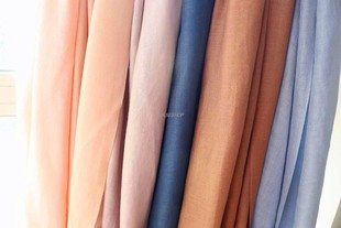 NASE高端特惠分享 20春德国客户新单超高支细腻丝绒精薄散须巾特