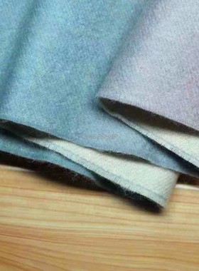 狠货！法国重磅双面羊绒老花LOGO驴家围巾芯片纯色渐变色软糯披肩