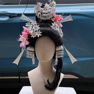 【霜翎阁】母仪天下衍生银色发夹汉服古风发套装配饰品｛赵合德｝