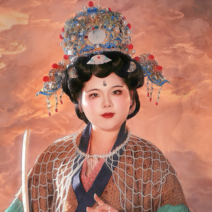 【霜翎阁】永乐宫神仙装束衍生发饰套装簪子汉服配饰品{西王母}