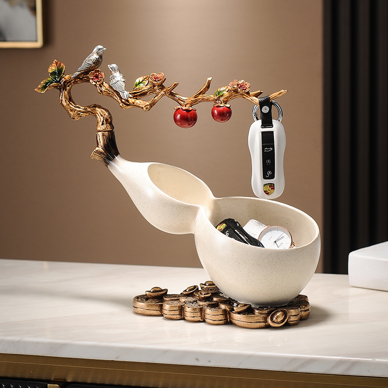 玄关摆件高档家居招财新中式葫芦