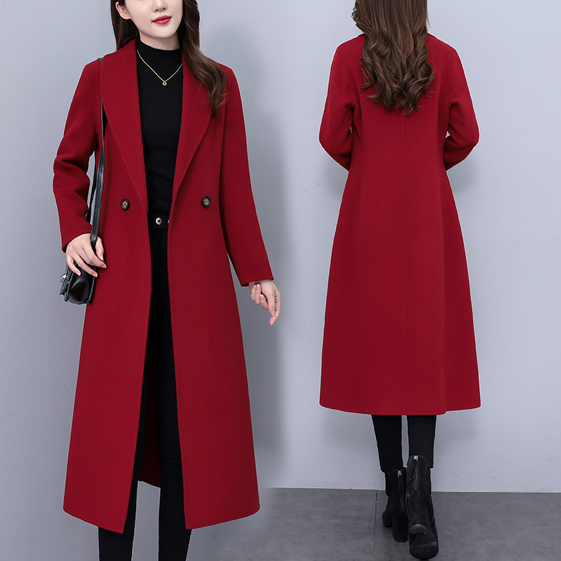 毛呢秋冬外套女2025新款宽松显瘦洋气减龄时尚加厚长款呢子大衣,女装毛呢外套,衣嘉衣服饰 毛呢秋冬外套女2025新款宽松显瘦洋气减龄时尚加厚长款呢子大衣,女装毛呢外套,衣嘉衣服饰