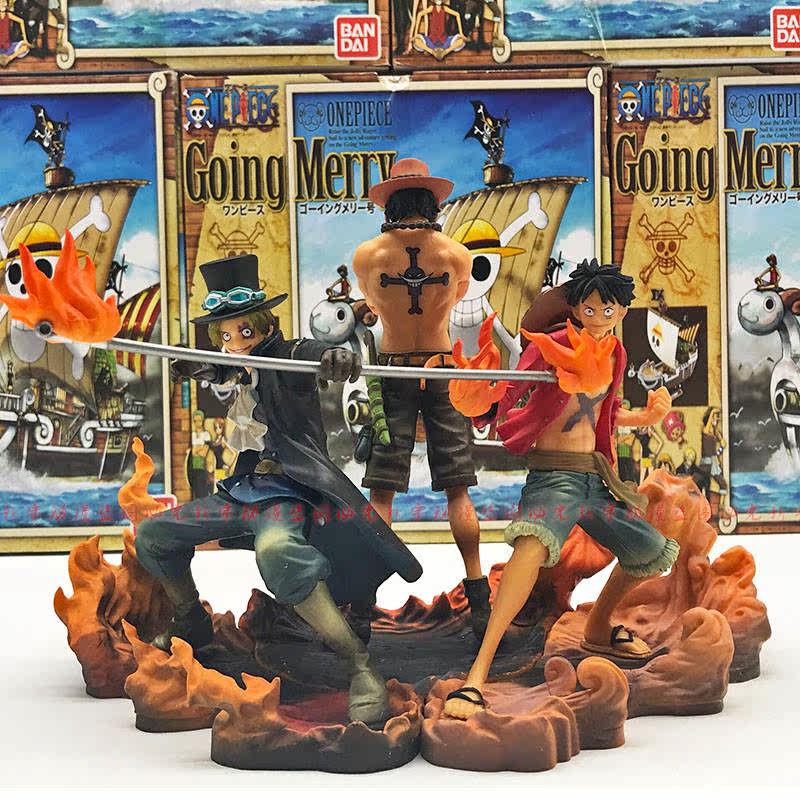 的购物车 包邮海贼王手办模型海贼王艾斯萨博路飞三兄弟公仔动漫生日礼物摆 王姓名字大全