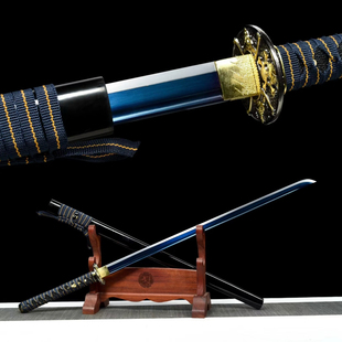 高性能武士打刀手工一体锻打高猛钢刀剑冷兵器未开刃