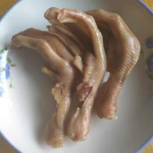 一城一味扬州老鹅盐水鹅 鹅爪 鹅掌 当天做当天发 300克6只左右