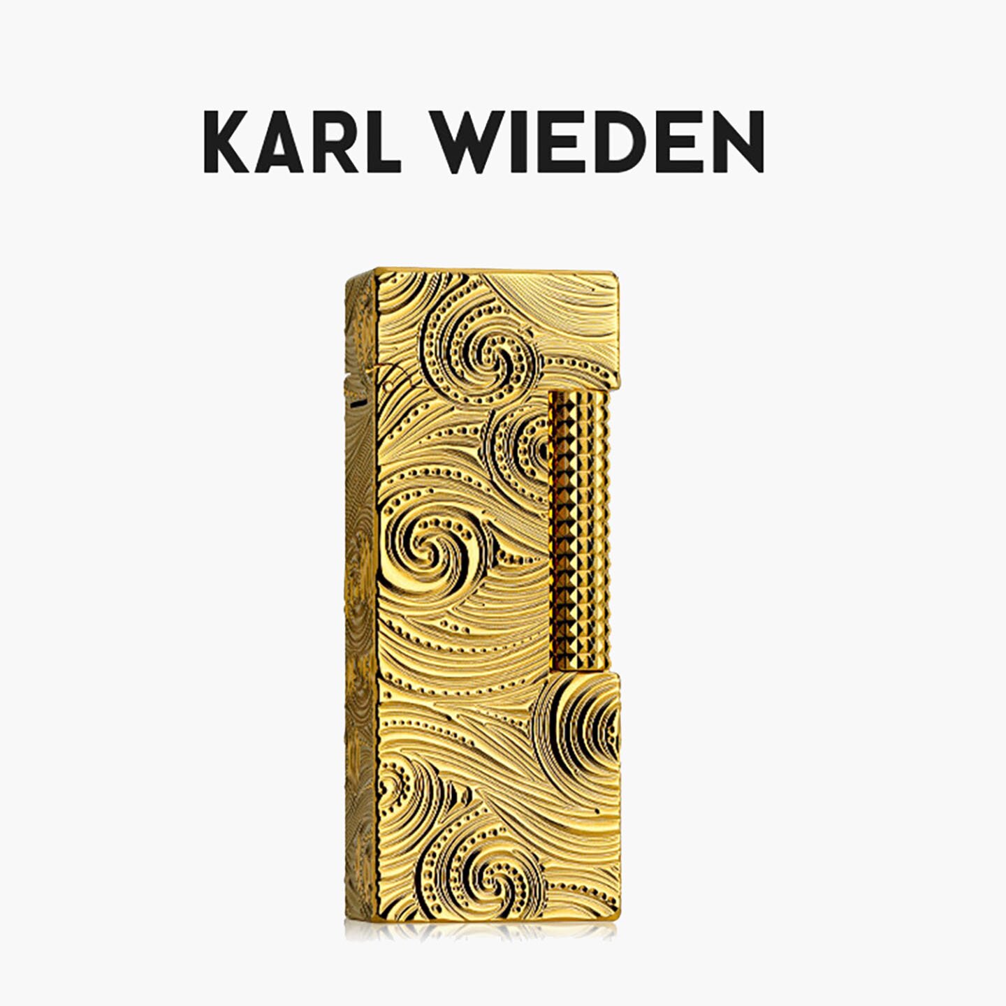 KW卡尔威登朗声煤油打火机星空窄机金银送男友生日礼物商务男生kw