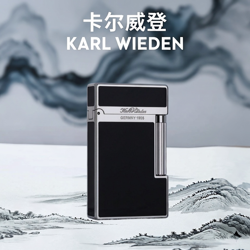 KW卡尔威登大漆朗声教父 磨砂款 朗声煤油打火机送男友礼物礼盒装图片