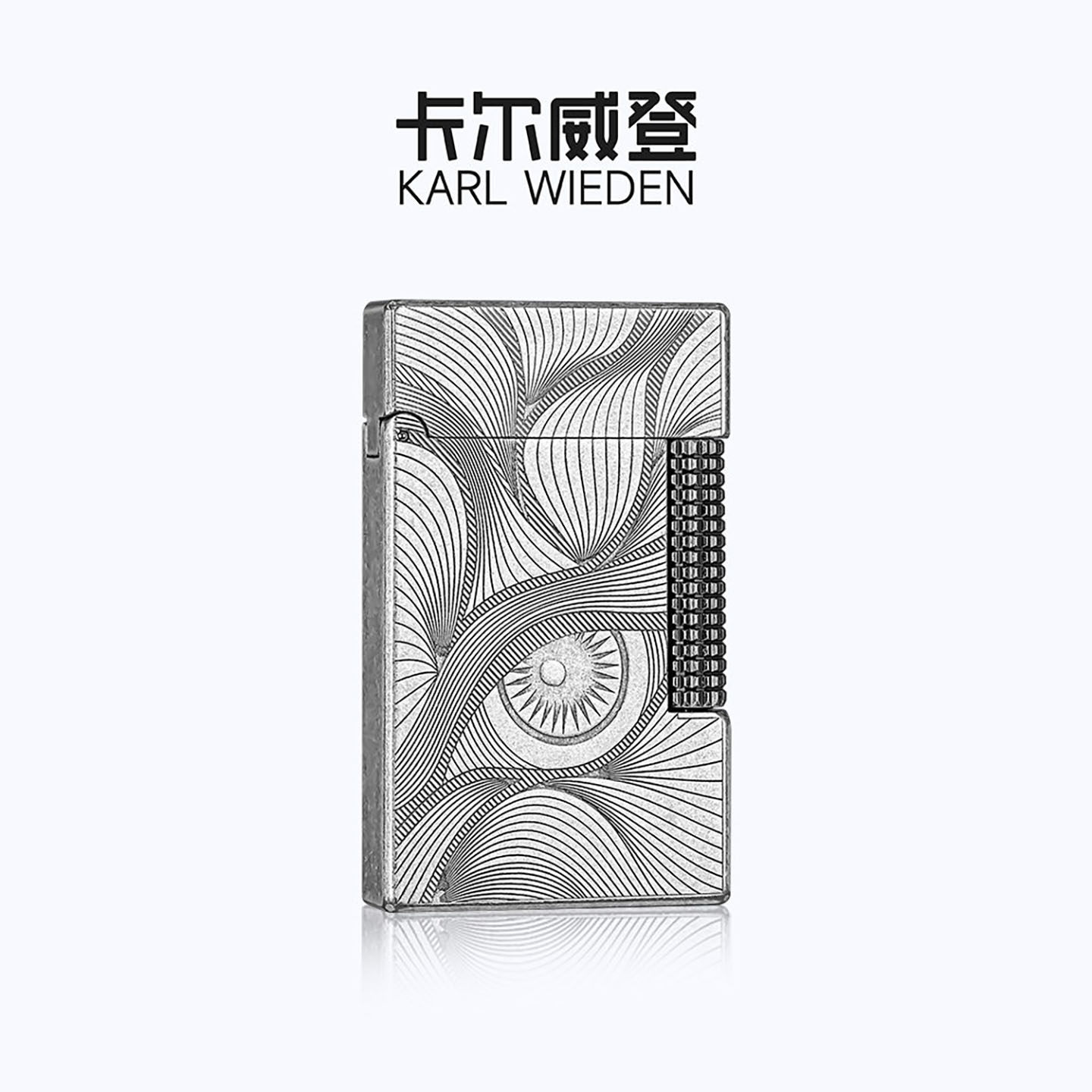 KW卡尔威登朗声煤油打火机秋水含睛送男友生日礼物商务男生礼盒款