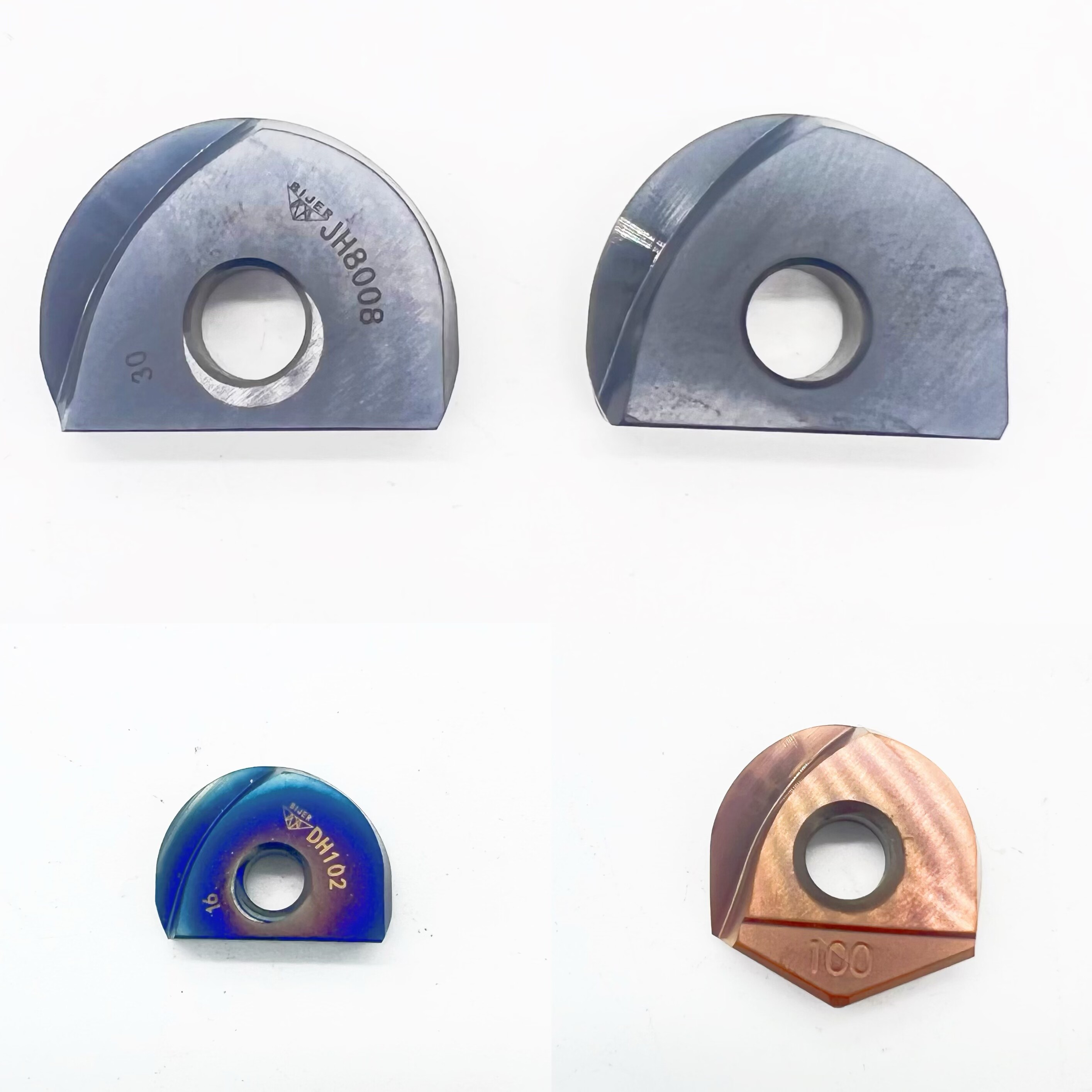 日立 代杰数控半圆球刀片精加工球形铣刀粒