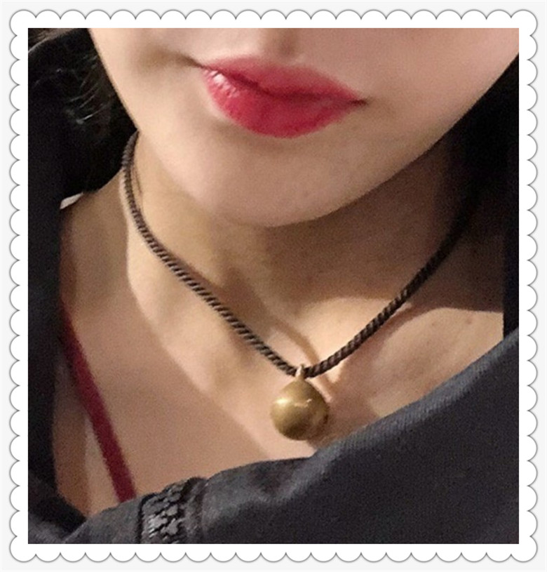 项链铃铛项链大铃铛脚链