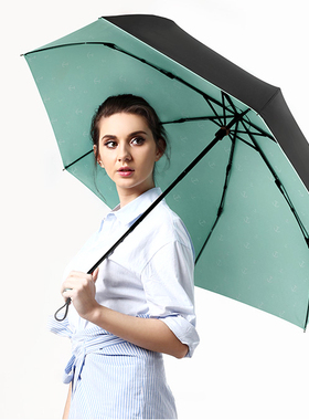 德国kobold超轻遮阳伞超强防晒防紫外线折叠黑胶太阳伞女2024新款