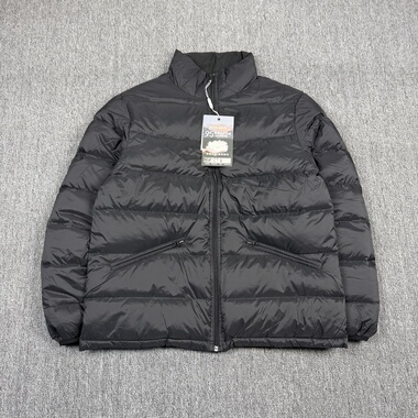 95白鸭绒户外休闲风立领羽绒服男士轻量保暖防风棉衣外套