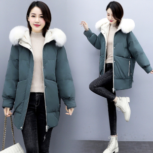 女装 冬季 时尚 深依度2023冬装 休闲羽绒棉棉衣 大码 韩版 2091 新款