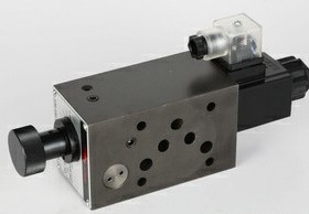 注塑机流量阀MFST叠加式电磁流量阀FMS-03TAB调速阀 AC220V/DC24V