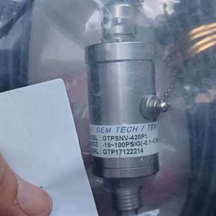 420P1传感器 全新GEM TECH高压气体GTPSNV