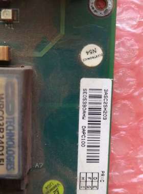 ABB ASTAT控制板DAPC100 3ASC25H203