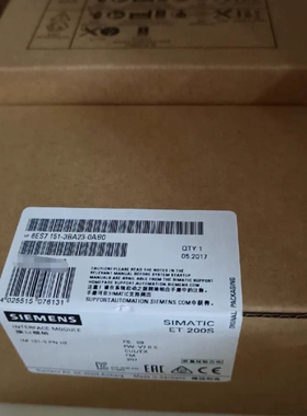 6ES7151-3BA23-0AB0全新未开封 质保一年 现