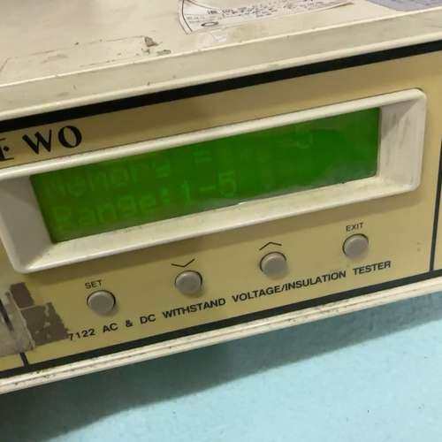 DE WO耐压绝缘测试仪 7122AC 成色如图 议价