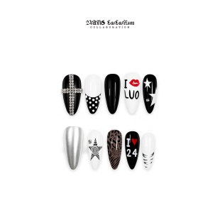 24ans X luoluoroom 联名穿戴美甲