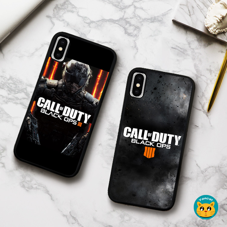 Call of Duty使命召喚iPhoneX手機殼7蘋果6s硅膠5se防摔8plus游戲